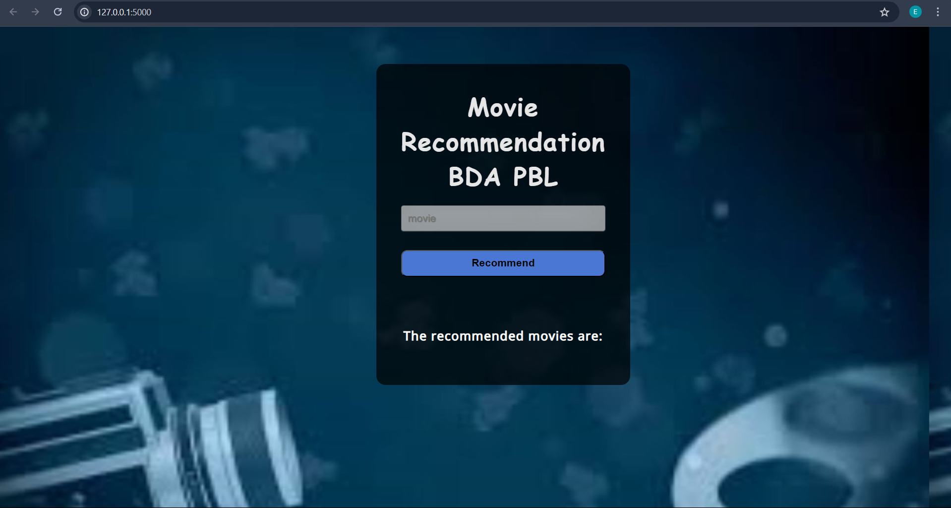 Movie Recommendation System
